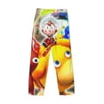 thumbnail image 3 of Lsque Pikmin Print Men's Pajama Pants, Lounge Pant - Comfortable Home Wear,Elastic Waistband, Stylish Design-Large, 3 of 9