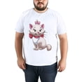 thumbnail image 4 of Men's Graphic TeeCat (15) Letter Print T-Shirts Round Neck Short Sleeves Sizes XS-5XL Summer Daily Casual Tops, 4 of 5