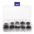 thumbnail image 1 of Ganchos De Púas De plantilla De Pesca 500pcs Para Accesorios De Pesca De Agua Dulce De agua de salada kusrkot Ganchos de pesca de tamaño mixto, 1 of 8