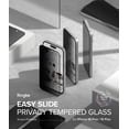 thumbnail image 2 of Ringke Easy Slide Privacy Tempered Glass for iPhone 16 Plus Screen Protector, Anti-Spy Privacy Protection Anti-Scratch Tempered Glass Film with Easy Installation Tool, 2 of 11