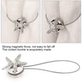thumbnail image 4 of Unique Curtain Tiebacks, Curtain Buckle Clips Quality Alloy Material Shape Rhinestone Decoration 36cm with Alloy, 4 of 7