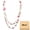 NK_10084_rose, variant on Bocar Long Statement Necklaces for Women Trendy, Boho Costume Jewelry Layered Crystal Beaded Collar Necklaces for Women (NK-10084-Diva-Blue)
