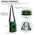 thumbnail image 6 of HELLHERO Crossbody Bag Tie Dye Luck Stylish Polyester with Shoulder Strap Adult 4.33x1.97x7.09 Daily Use, 6 of 7