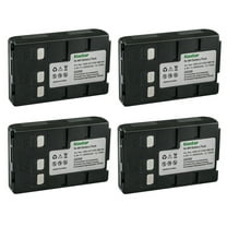 Kastar HHR-V211 / VW-VBS10E Battery 4-Pack Replacement for Panasonic NV-S99 NV-S990 NV-S99A NV-SX3 NV-SX30 NV-SX50 NV-SX50EN NV-V10 NV-V10A NV-VX1 NV-VX10 NV-VX10A NV-VX10EN NV-VX1A NV-VX20 Camera