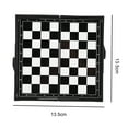 thumbnail image 3 of Mini juegos de mesa Juegos de tablero de ajedrez magnético portátil Interacción entre padres e hijos Ehuebsd  libre de BPA, 3 of 9