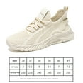 thumbnail image 6 of Running Shoes Fashion Hiking Shoes for Women for Gym Travel Work (40 Beige), 6 of 6