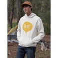 thumbnail image 2 of Hello Design Hoodie Men -Image by Shutterstock, Male XX-Large, 2 of 4