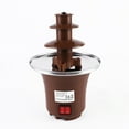 Chocolate Fondue Fountain, 3 Tier 10Oz Electric Chocolate Fountain