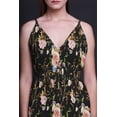 thumbnail image 5 of Bimba Floral Women Summer Printed V Neck Long MaxiÂ&nbsp;DressÂ&nbsp;Holiday Resort Wear-X-Small, 5 of 6