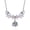 1 carat, variant on 925 sterling silver forest necklace, with wheat ear clavicle chain, extremely luxurious, simple and stylish, perfect for all kinds of clothing collocation, suitable for daily commuting