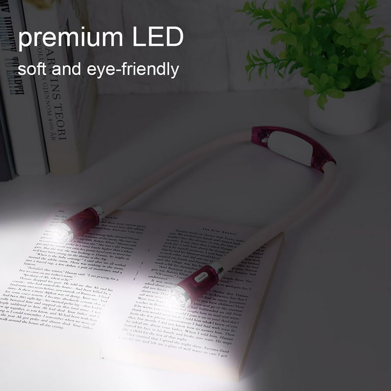 Hands-free LED Knitting Huglight Over Neck Reading Light Flexible