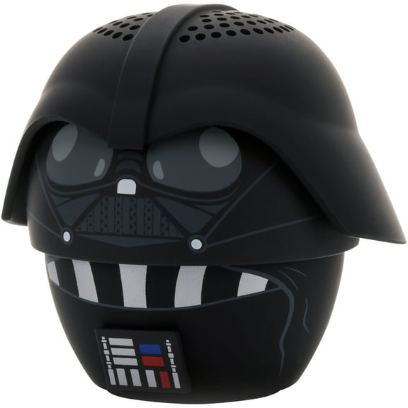 Bitty Boomers Star Wars Darth Vader with Removable Helmet  Mini Bluetooth Speaker - Makes A Great Stocking Stuffer