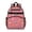 Robot and Rockets, variant on Robot and Rockets Red Pattern Backpack for School, Cute School Bag with Adjustable Shoulder Straps and Padded Back, 15.25"x11.5"x5.25"