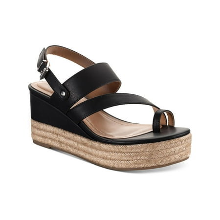 

Style & Co. Womens Bettyy Toe Loop Espadrille Wedge Sandals