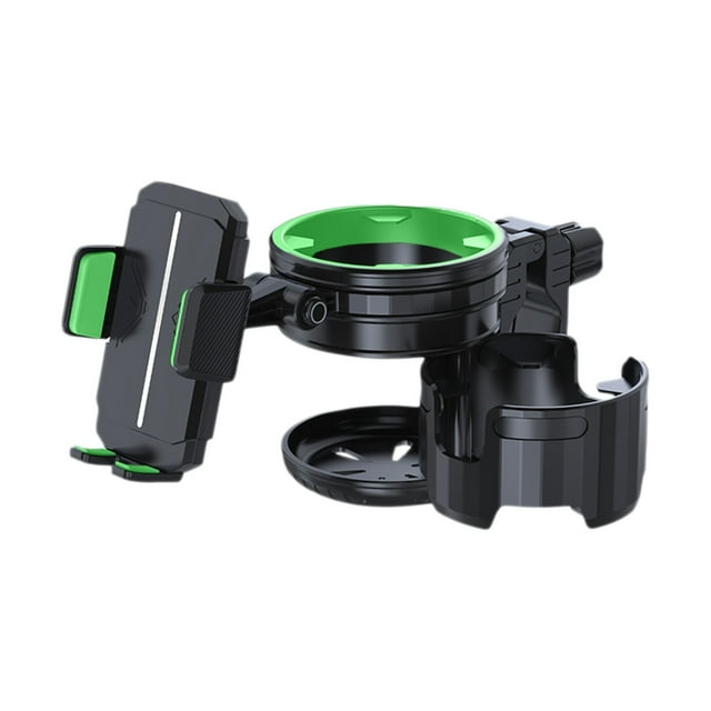Green Plastic Motorcycle Cup Support Phone Support Cup Support Accessories Green