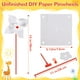 thumbnail image 2 of Molinillos de papel DIY Simgoing, 200 unidades, para kits de manualidades para niños, 2 of 6