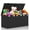 Extra Extra Large Black, variant on LargeBox Storage with Lid, Collapsible Sturdy  Chest Storage 25"x 13" x 16" (Linen Gray)