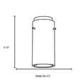 thumbnail image 2 of Access Lighting Cylinder Shade in Brushed Steel Color, 2 of 2