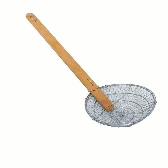 Excellante 4" bamboo handled skimmer, comes in each
