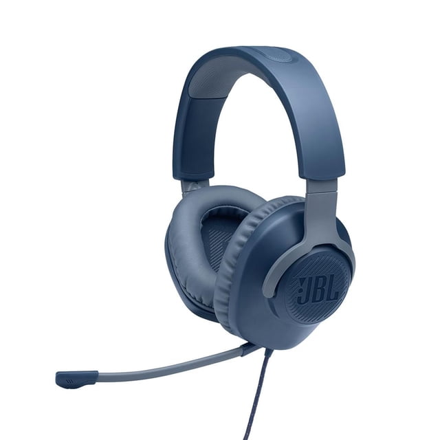 Audífonos Alámbricos JBL over-ear QUANTUM 100 Azul