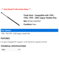 thumbnail image 2 of Trunk Strut - Compatible with 1995 - 1996, 1999 - 2003 Jaguar Vanden Plas 2000 2001 2002, 2 of 2