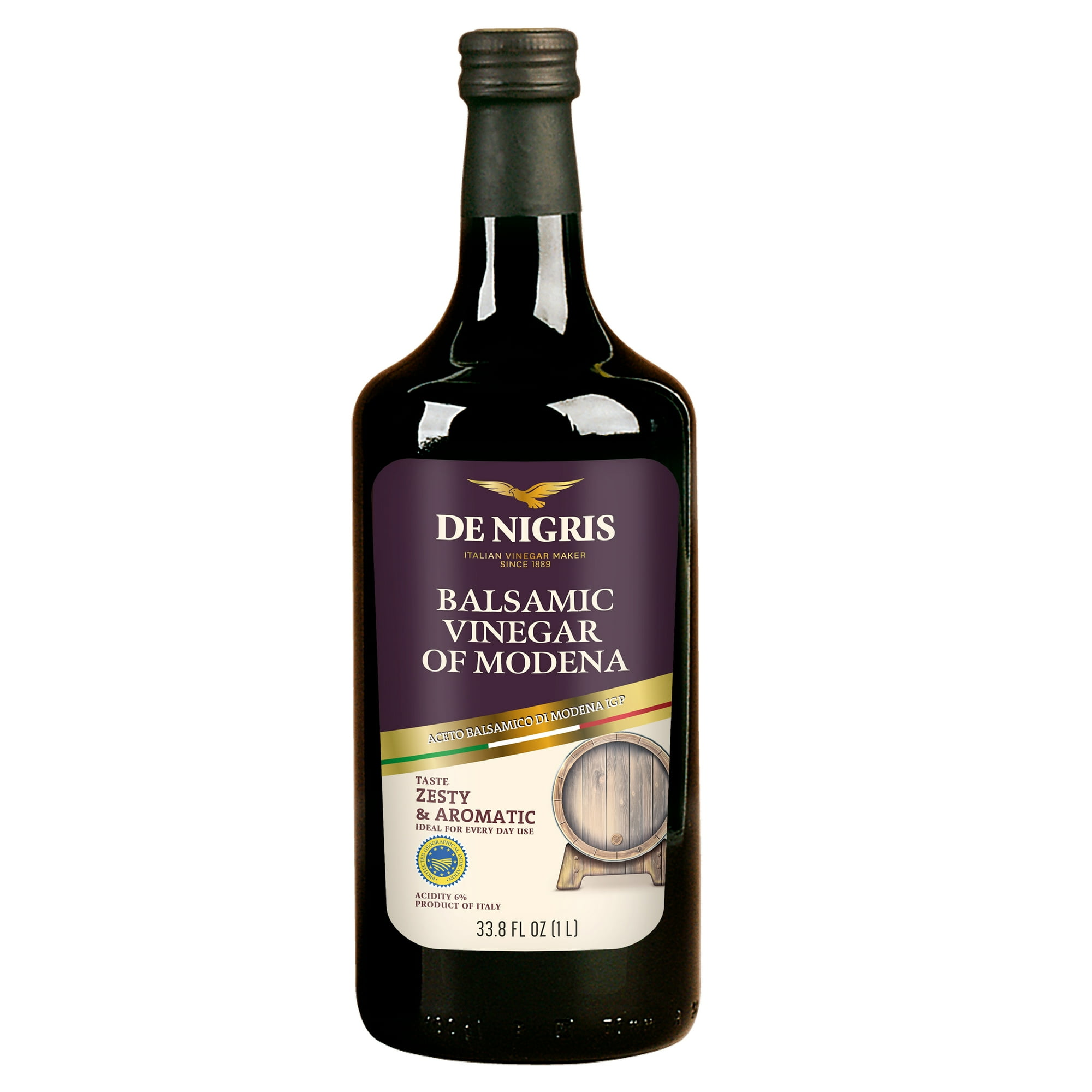 De Nigris Balsamic Vinegar of Modena - White Eagle 34 oz