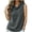Gray 01, variant on Going Out Tops Elegant Cowl Draped Neck Design Sleeveless Crinkled Textured Tank Top, Solid Linen‑Blend Casual Camisole, Curved‑Hem Summer Shirt Womens Summer Tops