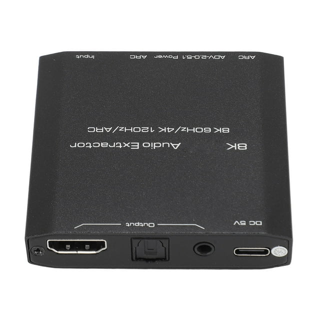 Extractor de Sonido de Interfaz Multimedia HD, Enchufe Adaptador Divisor de Sonido y reproducir 3.5 mm para dvd para laptop