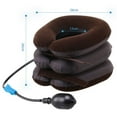 thumbnail image 2 of Inflatable Air Compressor Neck Cervical Traction Collar Therapy Massage Pillow Pain Relief Travel Car Cover Cushion;Inflatable Air Compressor Neck Cervical Traction Therapy Massage Pillow, 2 of 6