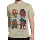 thumbnail image 1 of ¡Domo Kun Rockers! Camiseta para hombre y mujer, dibujos animados, Domo marrón, divertidas camisetas de cuello redondo, ropa de algodón., 1 of 6