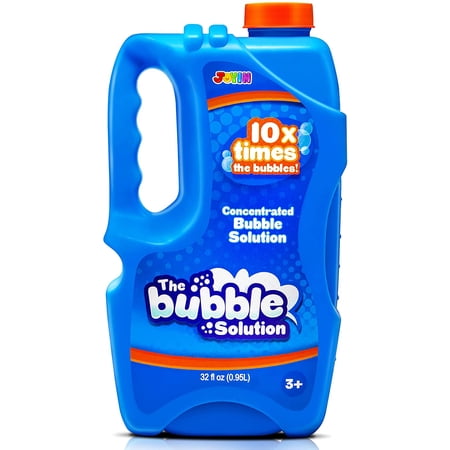 JOYIN 32 oz Bubble Solution Refills (up to 2.5 Gallon) Big Bubble Solution, Bubble Concentrated for Bubble Machine, Bubble Juice Refills