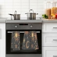 thumbnail image 4 of Yayeee 100% Cotton Hand Towels for Bathroom 16" x 28" Soft Absorbent Kitchen Towel, Sun Moon and Stars Pattern, 4 of 7