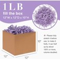 thumbnail image 2 of 1LB Iridescent Crinkle Cut Paper Shred Filler for Gift Box Bag and Basket On Holidays(Diamond White), 2 of 10