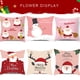 thumbnail image 2 of Moyic Funda de almohada de 2 piezas con estampado de elementos navideños, decoración de funda de almohada de poliéster lavable para sofá, funda de Kits de decoración para fiestas B-06733 Moyic HA007819-33, 2 of 6