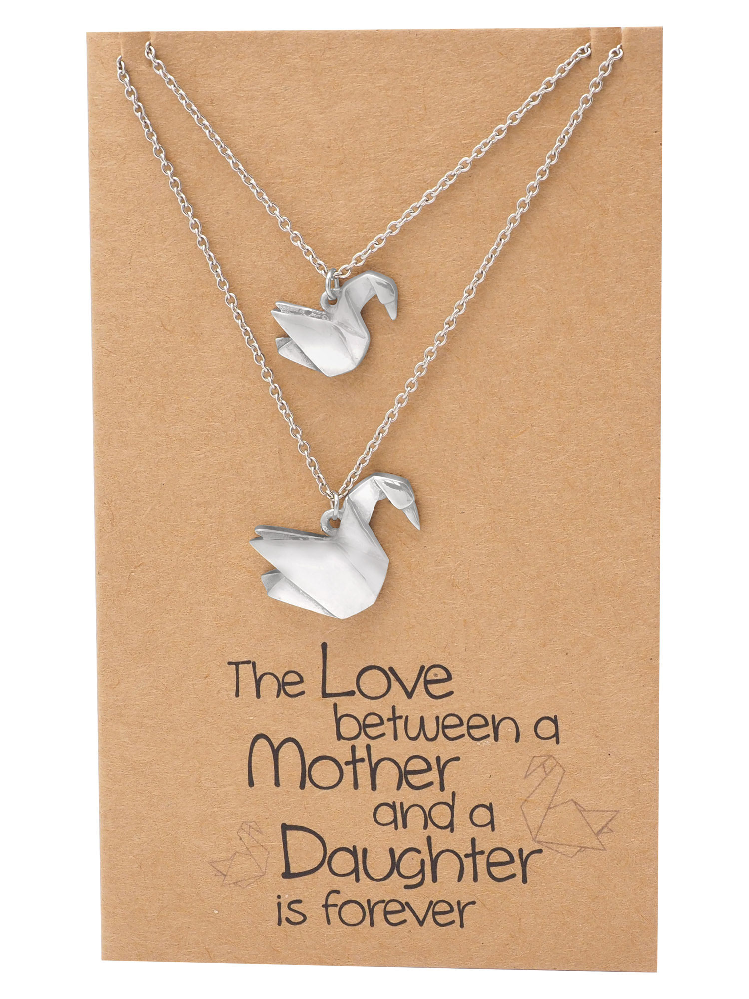 mom and baby matching necklace