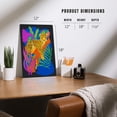 thumbnail image 4 of Lush Environment, Jaguar (12x18 Aluminum Art, Indoor Outdoor Metal Sign Decor), 4 of 5