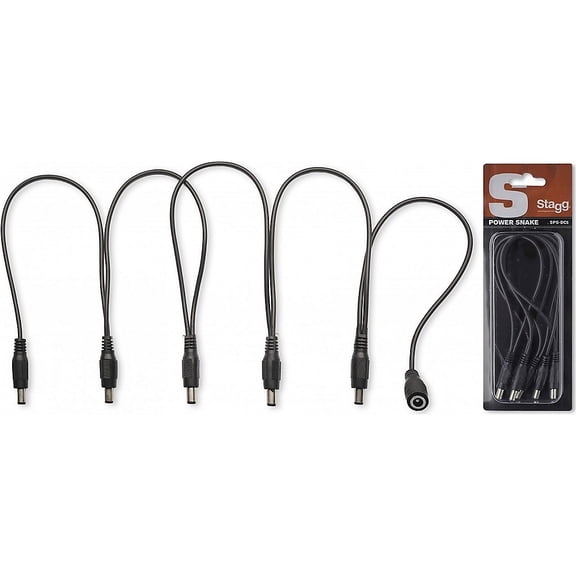 Stagg Pedal Power Supply Cable For 5 Pedals