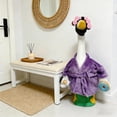 thumbnail image 2 of Stijggn Spring Goose Outfits Seasonal Holiday Goose Outfits Summer 4th of July Spring All Seasons Lawn Porch Goose Clothes Costume for Outdoor Garden Yard Patio Art Decor, 2 of 6