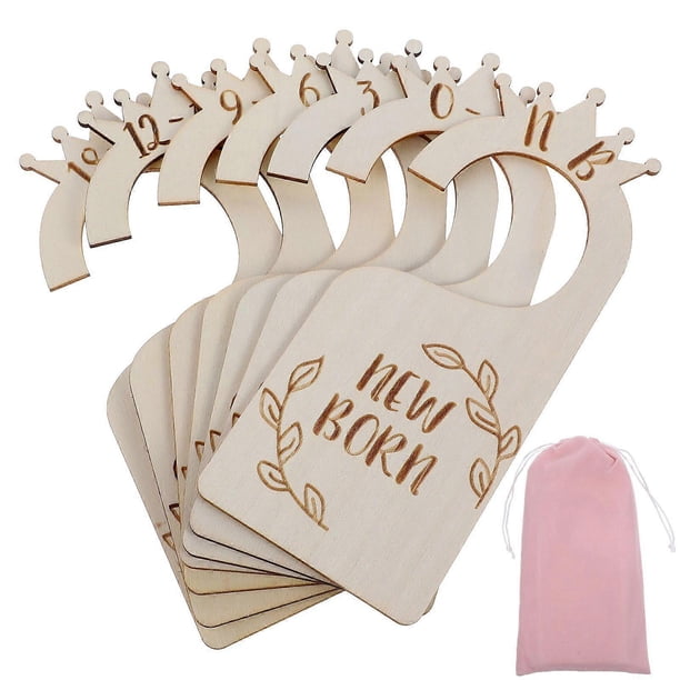 1 Set Baby Clothes Size Dividers Infant Closet Organizers Toddler Wardrobe Dividers