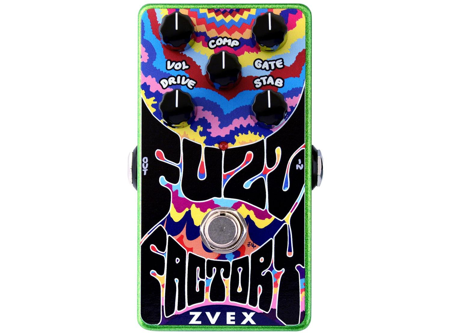 ZVex Effects Vexter Fuzz Factory Guitar Pedal with Volume Control