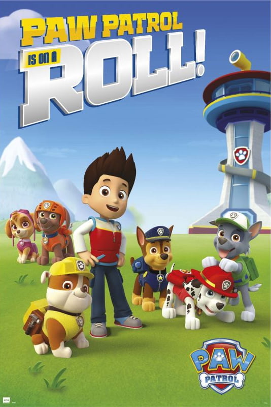 paw patrol tv set