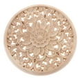 thumbnail image 3 of relayinert Exquisite Carved Corner Onlay Applique Frame for Home Furniture Craft Wood 15cm 1Set, 3 of 6