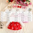 thumbnail image 4 of Gerichy Baby Long Sleeve Fall Romper Dress with Headband Baby Girl Clothes Ruffle Toddler Casual Bodysuits Infant Cute Winter Outfits 0-18 Months, 4 of 7