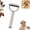Coffee#002, variant on Pet Pro Grooming Tool for Dogs, Dual Sided Pet Grooming Comb, Deshedding Brush Removes Tangles Knots,Dematting Comb for Dogs and Cats(Coffee)