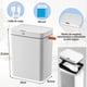 thumbnail image 2 of Bote de Basura Cocina, 18L Botes de Basura Baño Inteligente con Sensor, Cesto de Basura con Tapa Delgado y Compacto para Dormitorio, Oficina, Cocina, 2 of 6