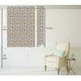 thumbnail image 5 of Ambesonne Floral Peel & Stick Wallpaper for Home, Classic Flowery Abstract, 13"x72", Pale Grey Sand Brown, 5 of 5