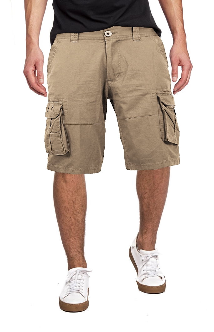 Pantaloncini Cargo Da Uomo Camo Relaxed Fit Casual Outdoor - Foto 11