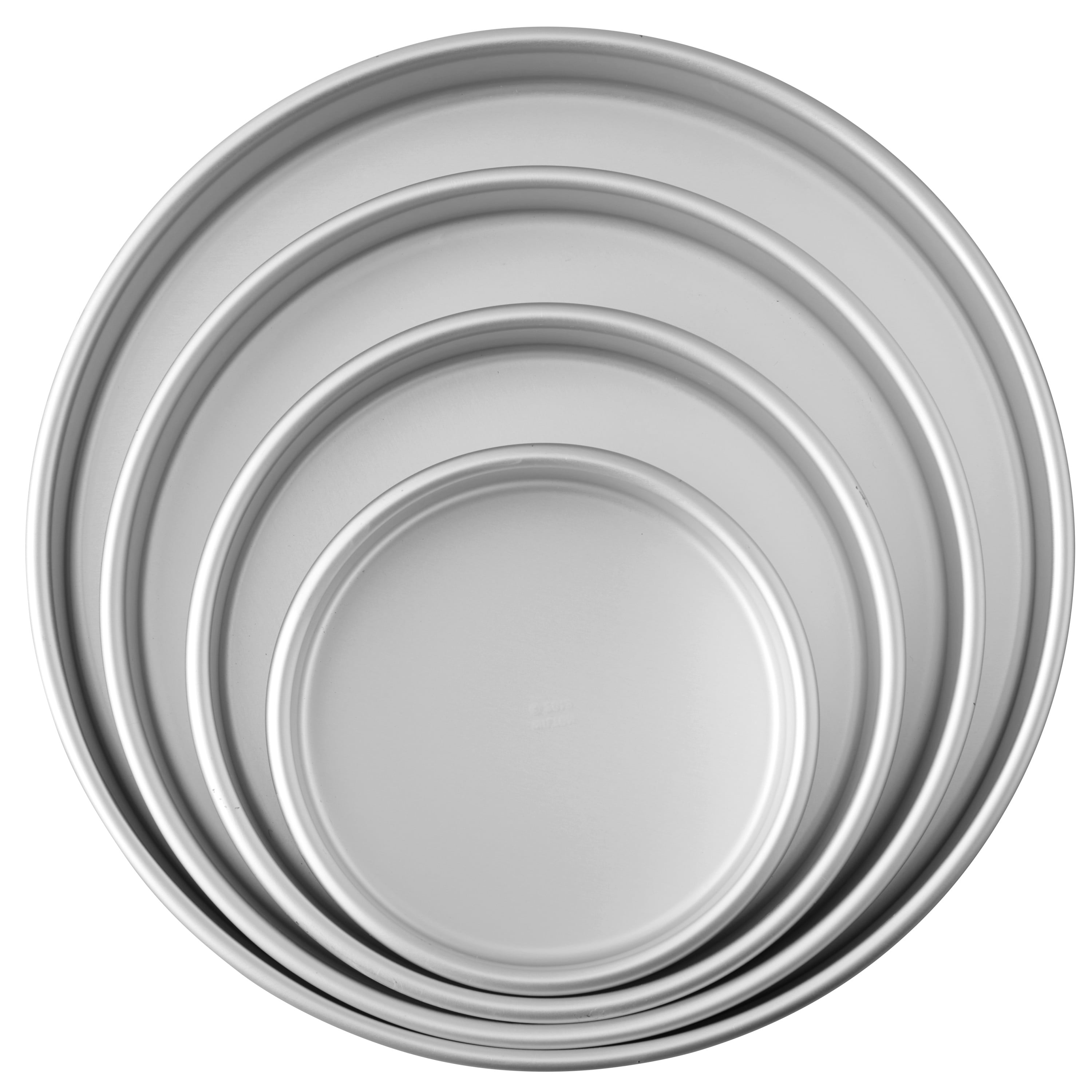 Wilton Aluminum Performance Pans 8 x 2 Inches Round Cake Pan Pack of 4 