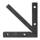 thumbnail image 5 of Medidor de línea de ángulo recto de aleación de aluminio, Medidor de línea de ángulo recto Medidor de línea de ángulo recto Buscador central de grados Rendimiento probado, 5 of 12