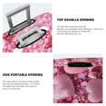 thumbnail image 4 of Bingfone Pink Glitter Heart Candy Luggage Cover Washable Suitcase Cover Protector Anti-scratch Suitcase cover Fits 18-32 Inch Luggage (No luggage included), 4 of 8